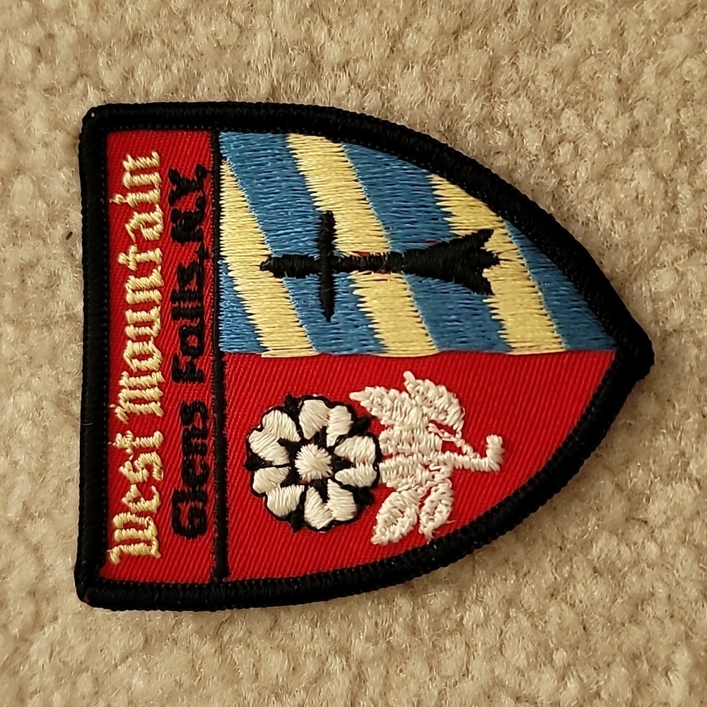Vintage West Mountain ski patch